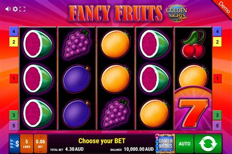 Fancy Fruits Golden Nights Bonus 888 Casino