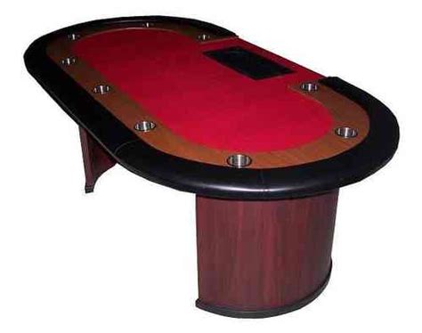 Feltro Vermelho Mesa De Poker