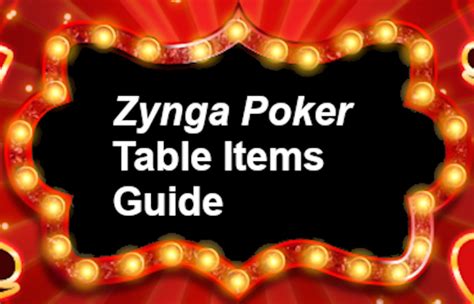 Ficar Livre De Zynga Poker Itens