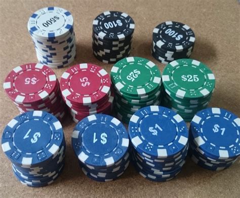 Ficha De Poker Pingente