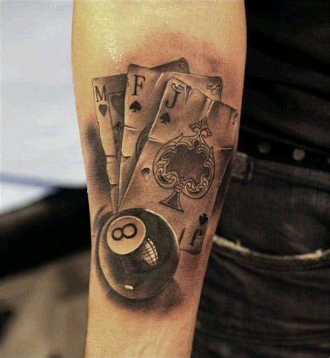 Ficha De Poker Tatuagens