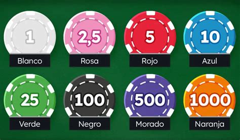 Ficha De Poker Valores Calculadora