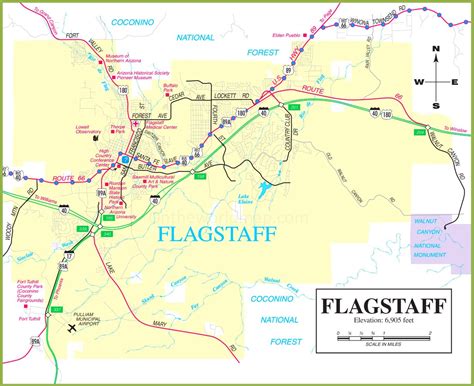 Flagstaff Casinos Mapa