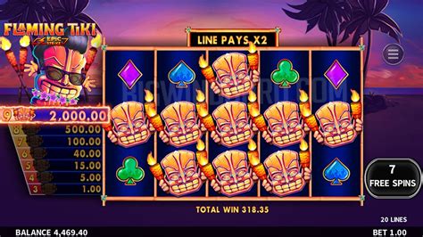 Flaming Tiki Slot Gratis