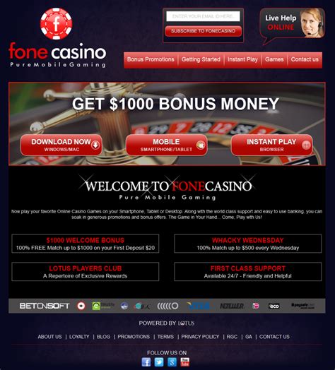 Fone Casino Online