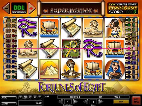 Fortunes Of Egypt Slot Gratis