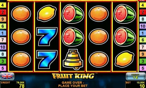 Fruit King Ll Slot Gratis