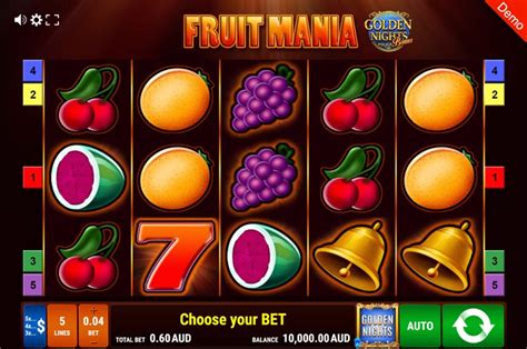 Fruit Mania Golden Nights Bonus 888 Casino
