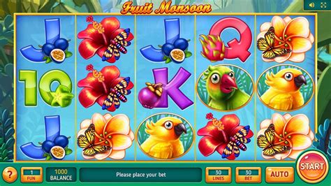 Fruit Monsoon 888 Casino