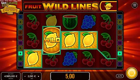 Fruit Wild Lines Pokerstars