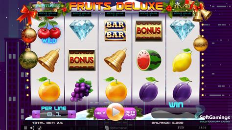 Fruits Deluxe Christmas Edition Pokerstars
