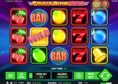 Fruits Gone Wild Slot Gratis