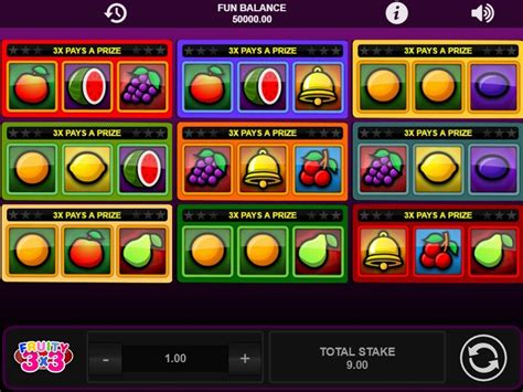 Fruity 3x3 Netbet