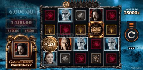Game Of Thrones Power Stacks Betway