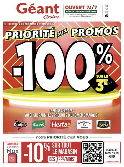 Geant Casino Prospecto En Cours