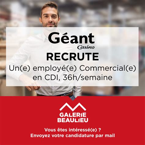 Geant Casino Recrutement Etudiant