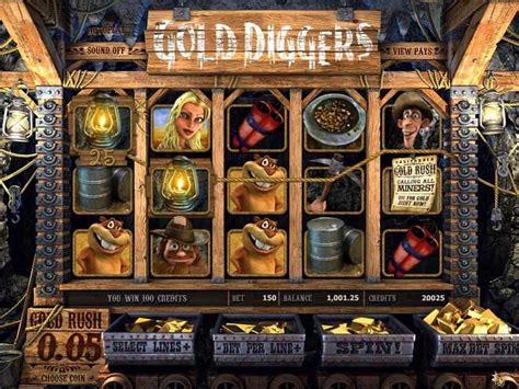 Gold Diggers Slot - Play Online