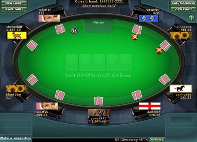Golden Palace Poker Online
