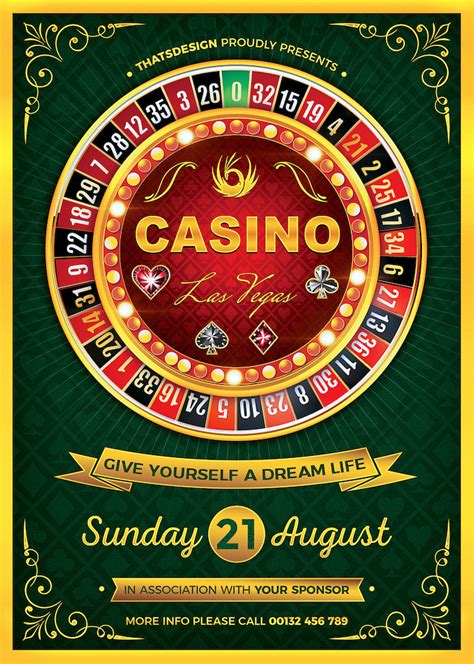 Graphicriver De Casino E De Poker Flyer Bundle