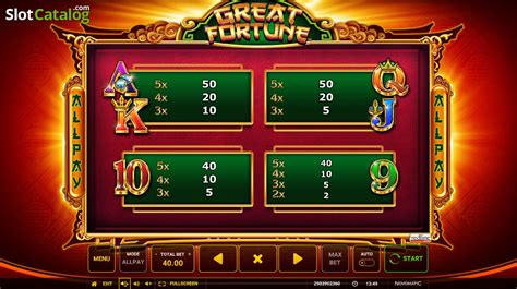 Great Fortune Slot - Play Online