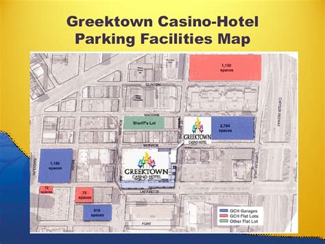 Greektown Casino Mapa De Detroit