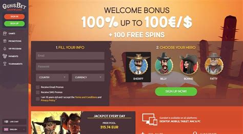 Gunsbet Casino Review