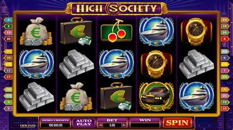 High Society Slot Gratis