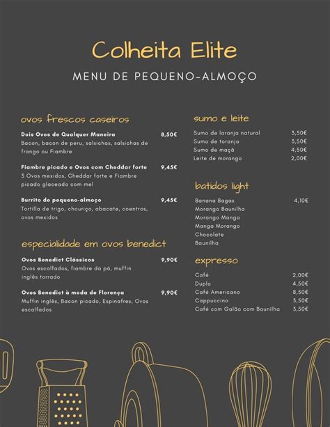 Hinckley Casino Menu De Pequeno Almoco