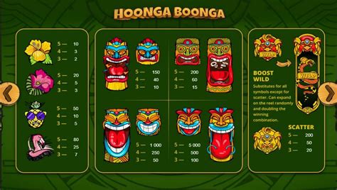 Hoonga Boonga Slot Gratis