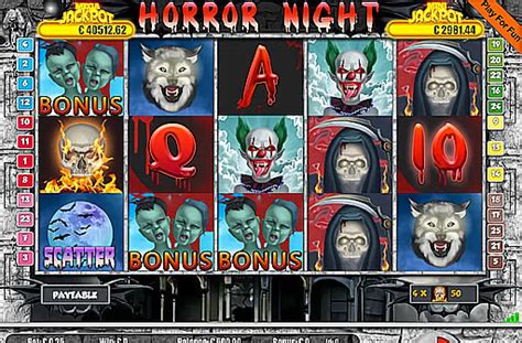Horror Nights Slot Gratis