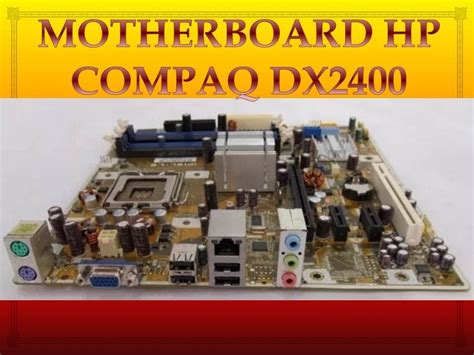 Hp Compaq Dx2400 Slots De Memoria