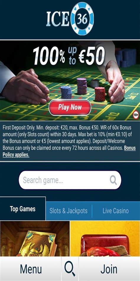 Ice36 Casino Bonus