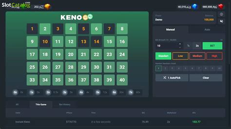 Instant Keno Popok Games Slot - Play Online