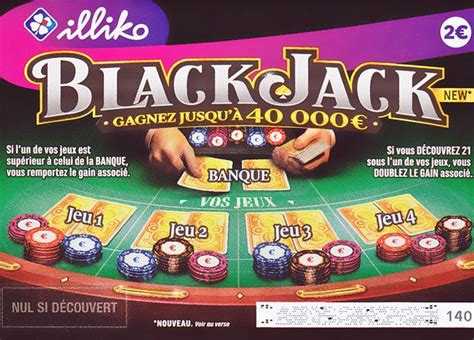 Jeux Um Gratter Blackjack Regle