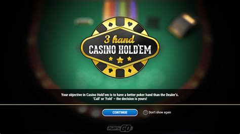 Jogar 3 Hand Casino Holdem Com Dinheiro Real