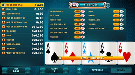 Jogar Five Aces No Modo Demo