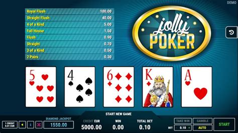 Jogar Jolly Poker No Modo Demo