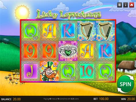 Jogar Lucky Leprechauns Saucify Com Dinheiro Real