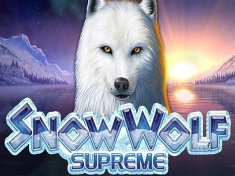 Jogar Snow Wolf Supreme Com Dinheiro Real