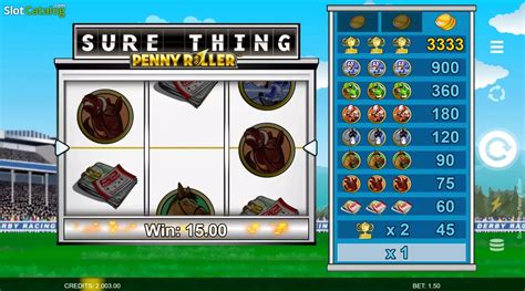 Jogar Sure Thing Penny Roller No Modo Demo