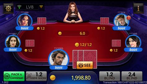 Jogar Teen Patti Tada Gaming No Modo Demo