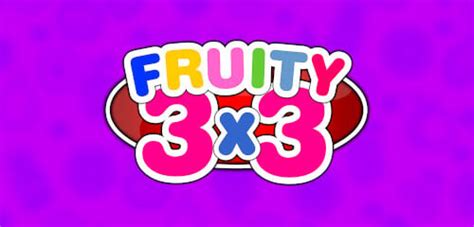 Jogue Fruity 3x3 Online