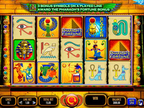 Jogue Pharaons Slot Online
