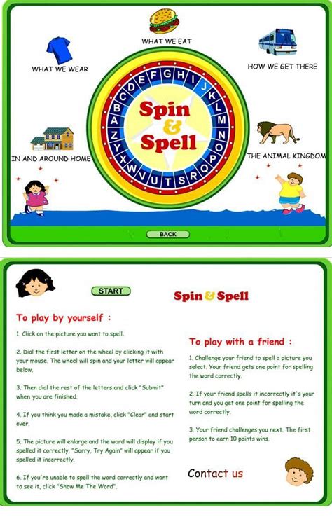 Jogue Spin And Spell Online