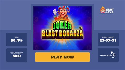 Joker Blast Bonanza Leovegas