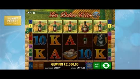 La Dolce Vita Golden Nights Bonus Bwin