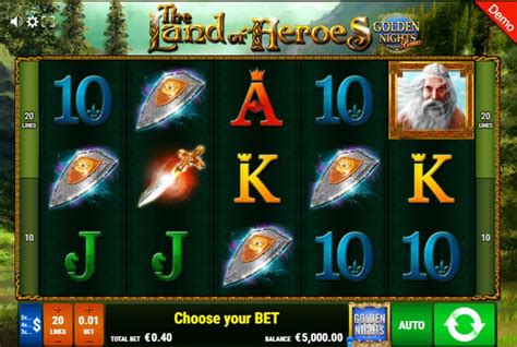 Land Of Heroes Golden Night Bonus 888 Casino