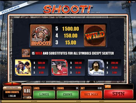 Let S Shoot Slot - Play Online