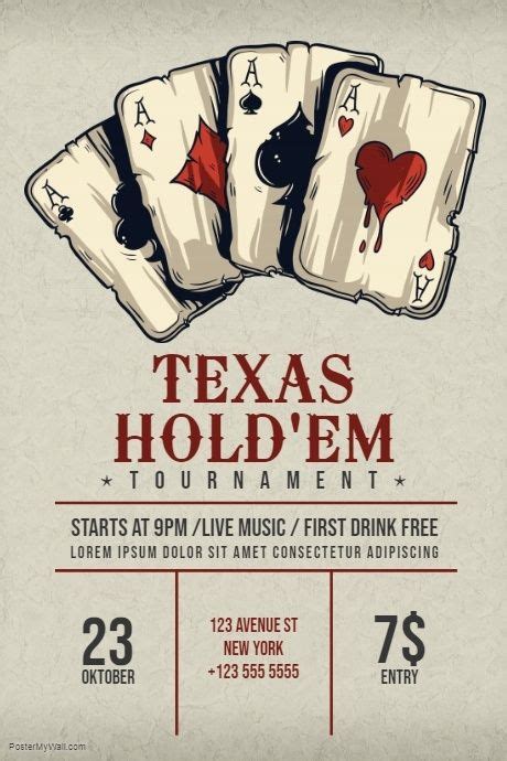 Livre Texas Holdem Panfletos