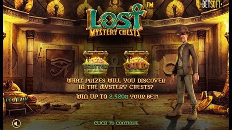 Lost Mystery Chests Betway